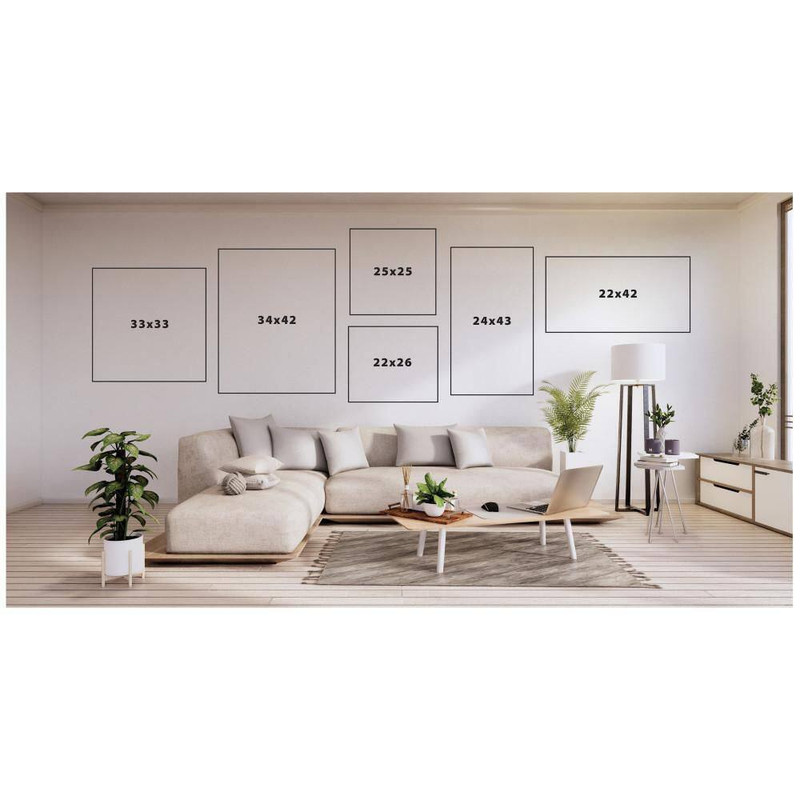Svelte "Modern Succulent" by Tai Prints Plants Framed Art Print 25 In. X 25 In. gallery