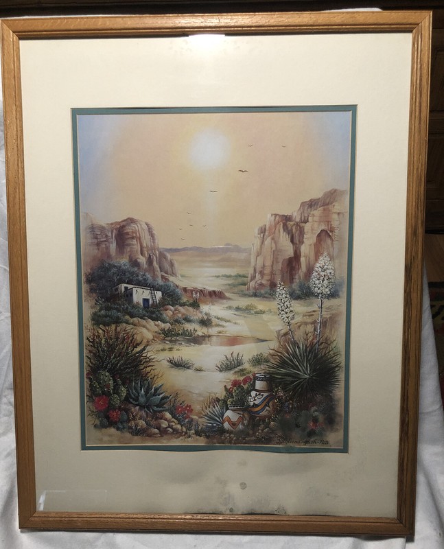 Art Print by Kathleen English-Pitts 29 5/8in X 23 5/8 X 3/4
