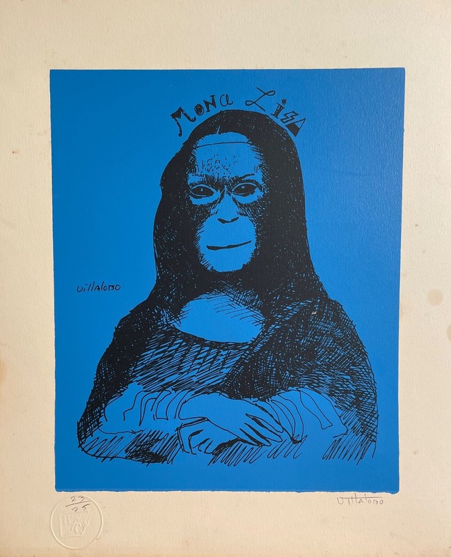 Nelson Villalobo Ferrer Untitled 16”x 13 1/2” 40.6 x 34.2 cm Cuban Art