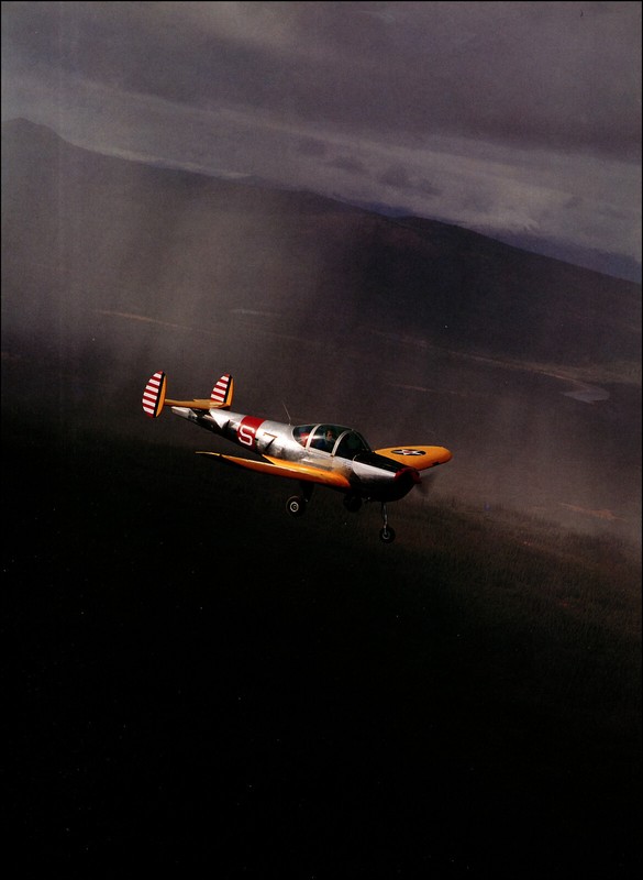 1988 Vintage Print 1966 Alon Aircoup Koyukuk River North Fork Alaska Air Plane