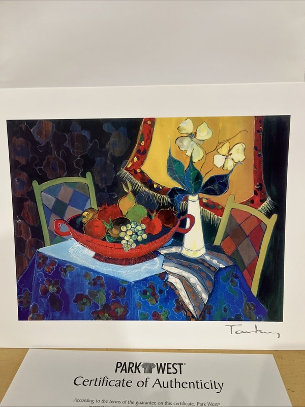ITZCHAK TARKAY «Too Cold at Home» with COA – 7″ x 9 3/8″ – Art SerioLithograph