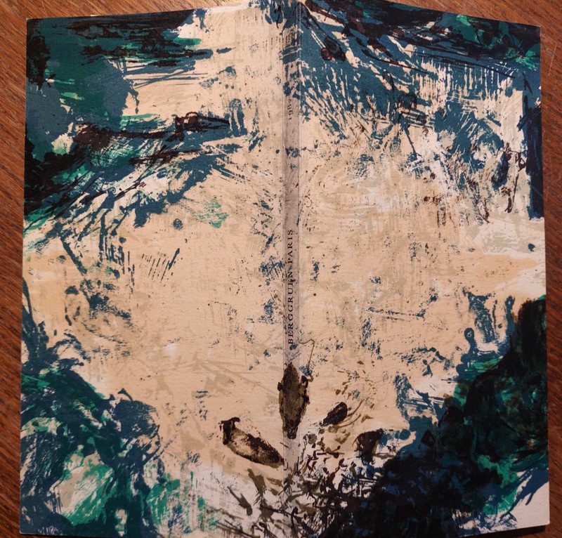 Zao Wou-Ki original lithograph / Catalog Maîtres graveurs contemporains, 1982