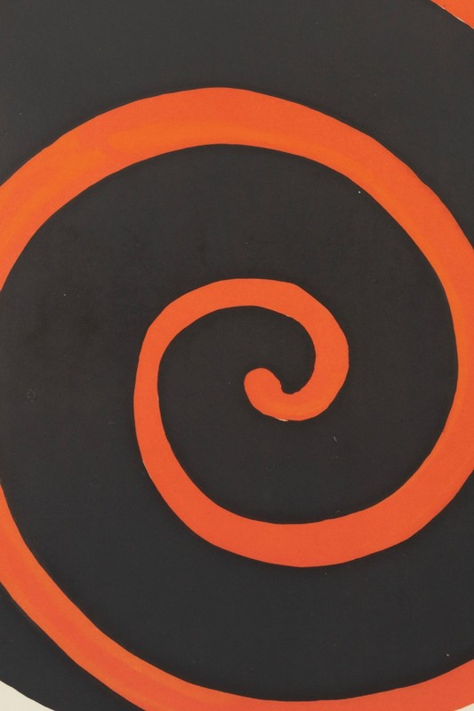Alexander Calder - Spirals 1969 Color Lithograph on Paper Framed Modern Prints gallery