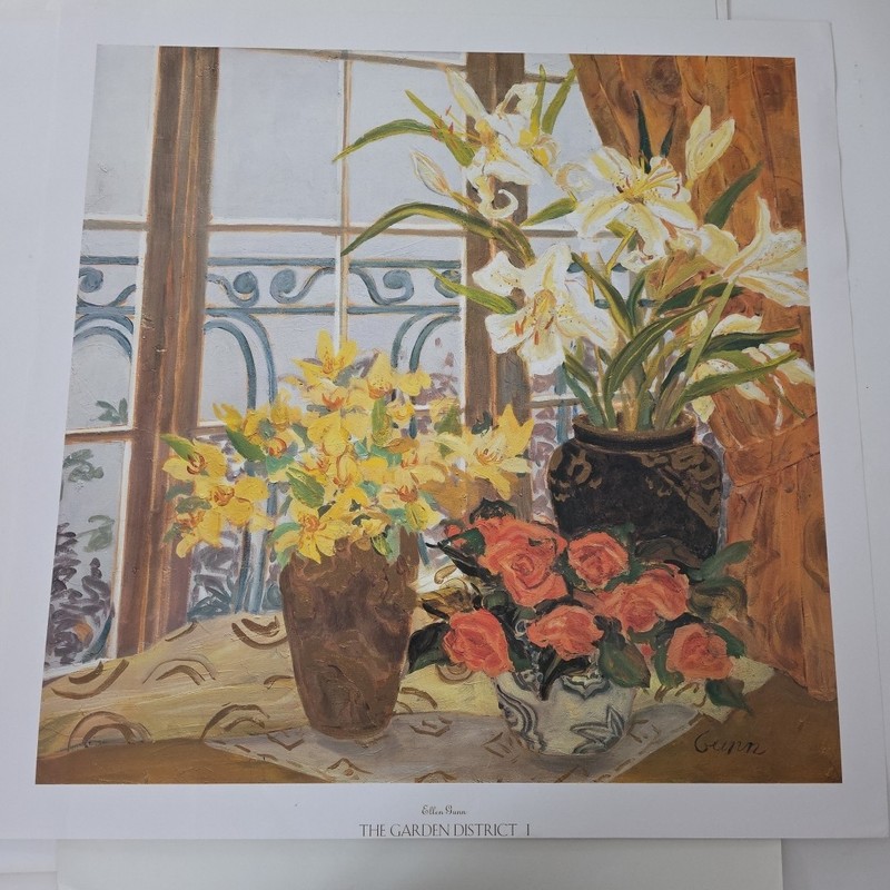 The Garden District I by Ellen Gunn 31×31 Inch.