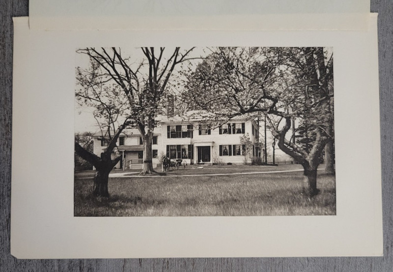 RALPH WALDO EMERSON HOUSE IN CONCORD MA Photo by Herbert W. Gleason 1904 Print