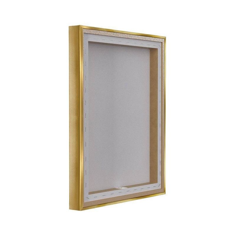 Forest Bird Nest on Branch by Tina Higgins Designs, Inc. Gold Floater Frame Natu gallery