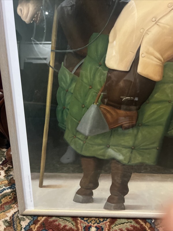 La Corrida by Botero Art Print Poster Man on Horse 27x 39 gallery