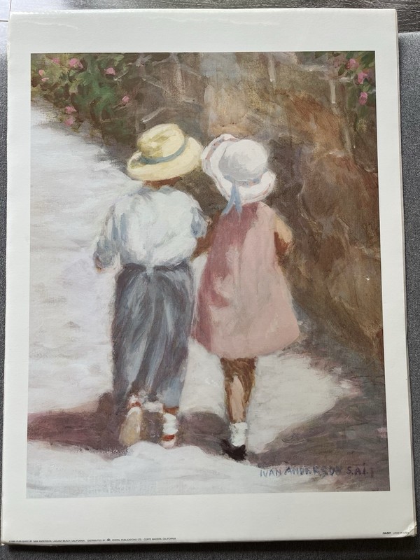 Ivan Anderson S.A.I. Offset Lithograph «SECRETS»