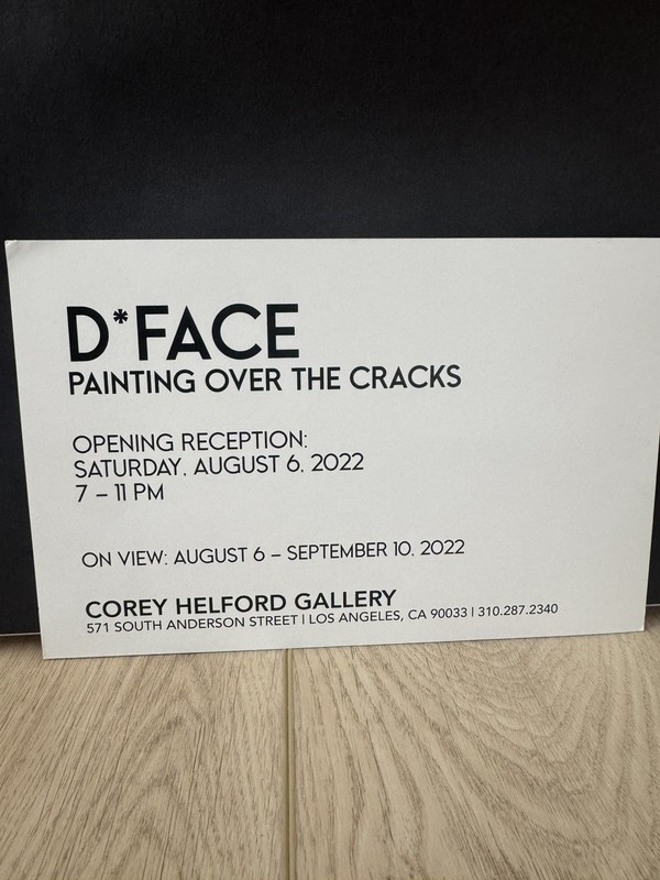D*Face BETTER THAN NEVER Color Print #22/95 (2022) gallery