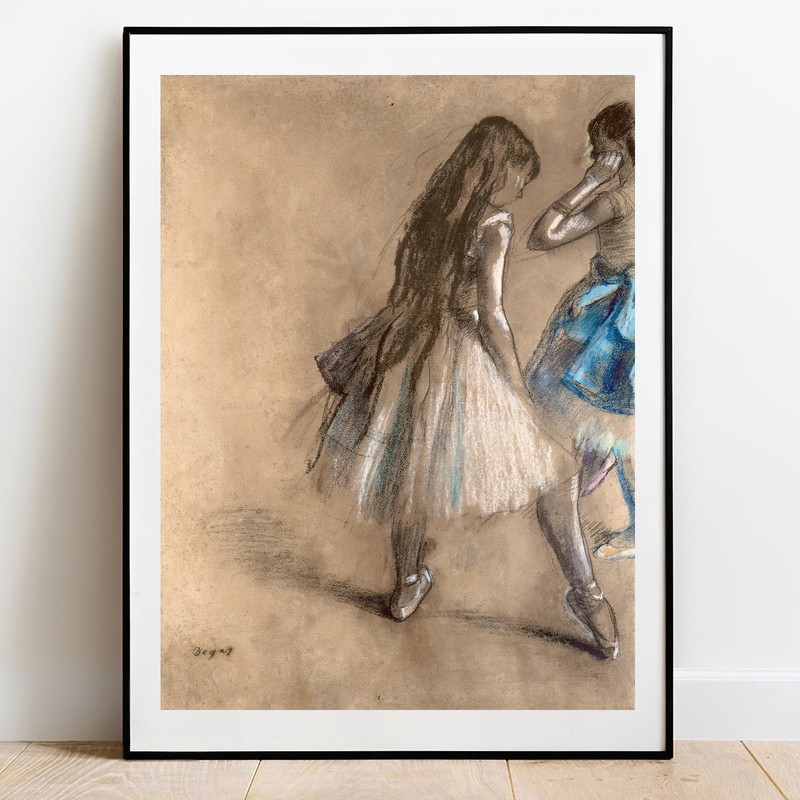 Art print poster Degas A Dancer Resting fine art giclee print gallery wall art