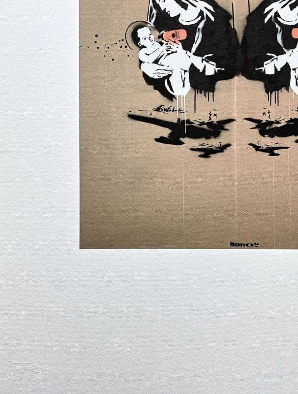 BANKSY - Toxic Mary - numbered edition 56/150, 50x70 cm (19,7x27,6 in) gallery