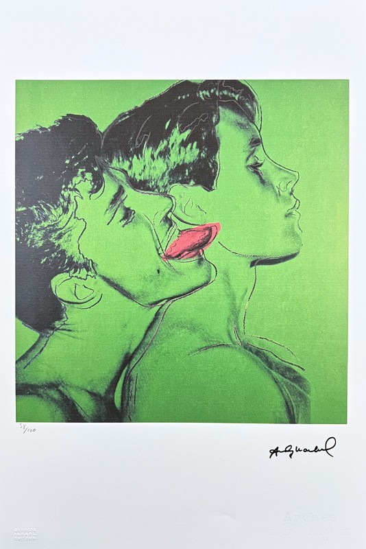 ANDY WARHOL – Querelle – signed, numbered edition 58/100, 38×56 cm