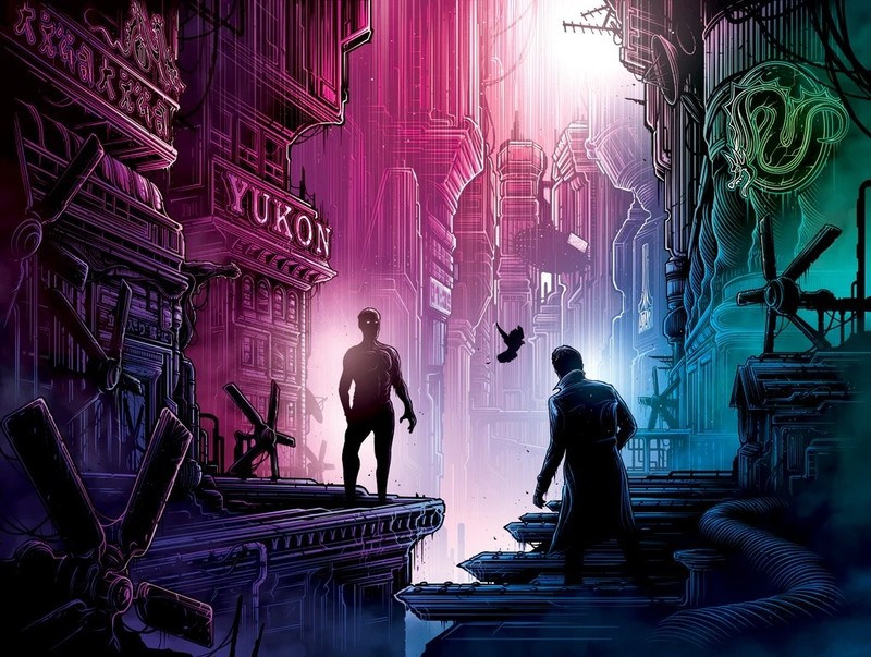 Blade Runner by Dan Mumford xx/50 18″x24″ Giclee Print Movie Poster Screen Print