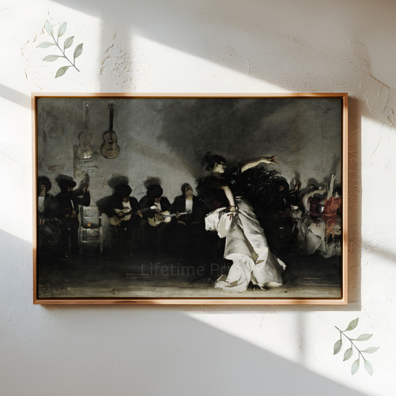 Jaleo, Spanish Dancer, 1882, John Singer Sargent Giclee Canvas Print