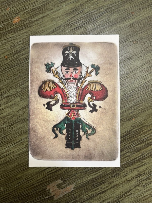Candace Alexander Nutcracker Fleur De Lis Print ￼