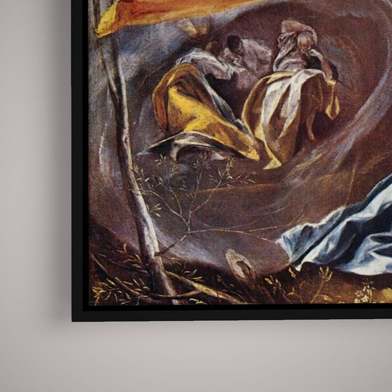 El Greco - The Agony in the Garden - Art Print on Paper or Canvas gallery