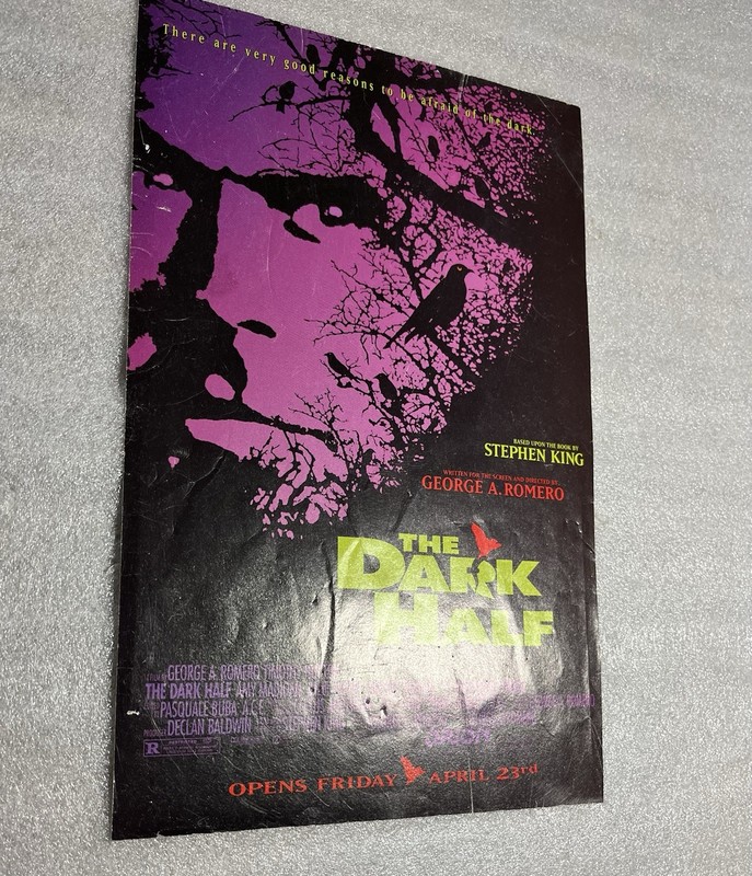 The Dark Half - Stephen King / George Romero Movie Release Ad Clipping (10x7) gallery