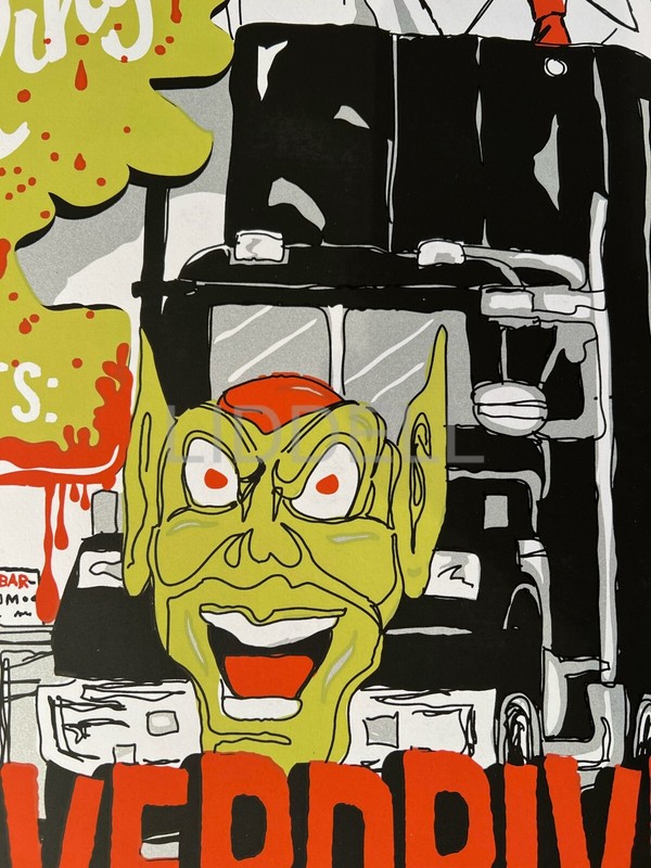Mondo Style Stephen King Maximum Overdrive original limited #d poster of 200 gallery