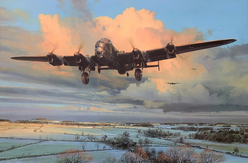 Strike & Return by Robert Taylor Collectors Edition signed by RAF Lancaster crew