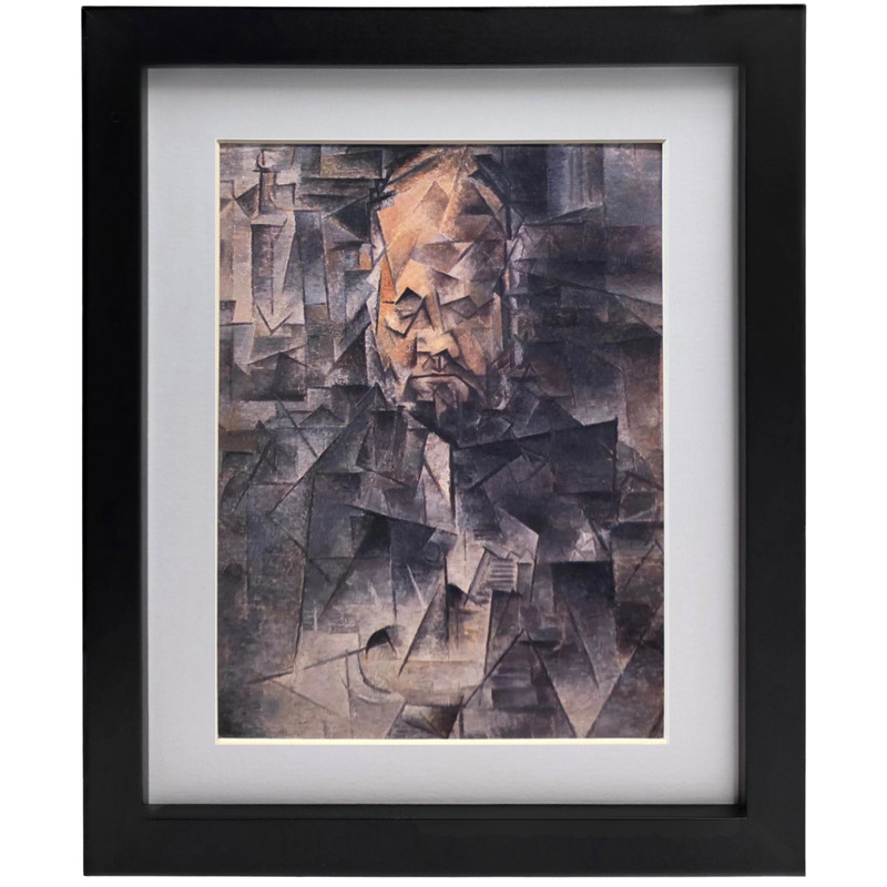 PABLO PICASSO “Portrait of Ambroise Vollard” Framed Abstract Modern Art Print