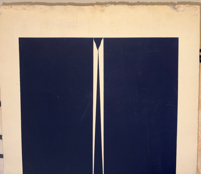 22 1/4 x 15 Lithograph-C. 1950s/60s-Hans Hartung-(1904-1989)Pencil Signed gallery