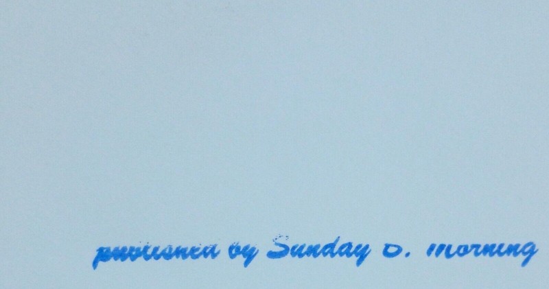 ANDY WARHOL CAMPBELLS' TOMATO SOUP I Can SUNDAY B.MORNING Pop Art gallery