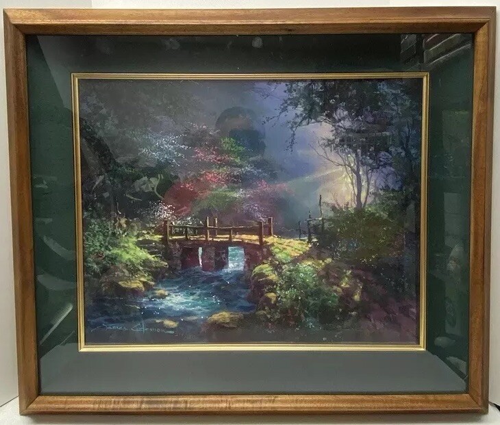 James Coleman Framed Limited Edition Lithograph "Hidden Dream" - 214/450