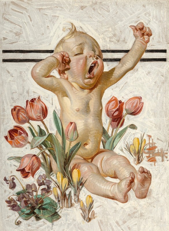 Spring has Sprung : J. C. Leyendecker : Archival Quality Fine Art Print gallery
