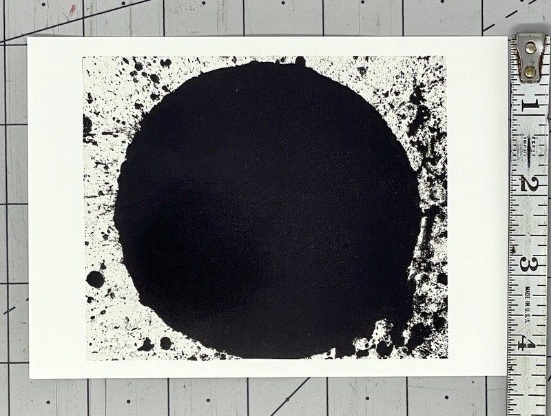 Richard Serra - “Coltrane, 1999” Art Print Card Gemini G.E.L. 2024 Retrospective gallery