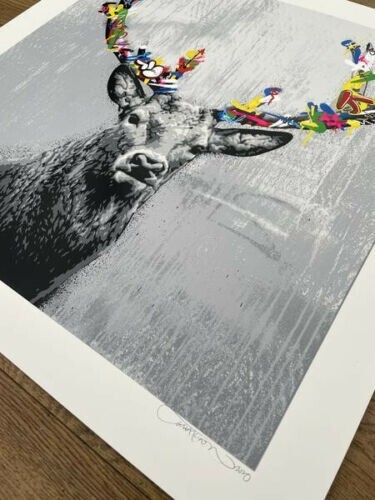 Martin Whatson The Stag Art Print Hand Signed & Numbered Edition Of 275 gallery
