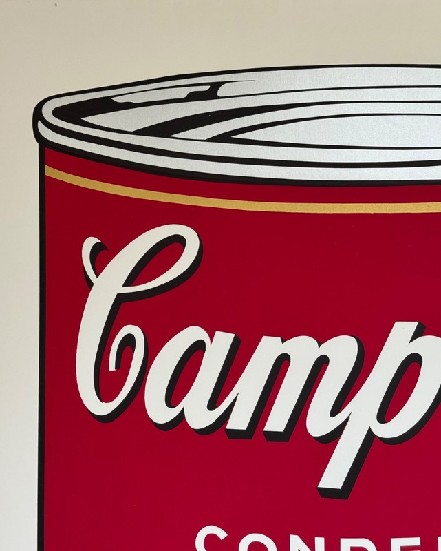 ANDY WARHOL Cambells Soup-"Scotch Broth"- Original Edition-Authentic- See Letter gallery