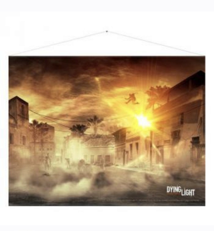 Dying Light 2016 Original Wall Scroll 100x77cm Brand New Sealed Techland Rare