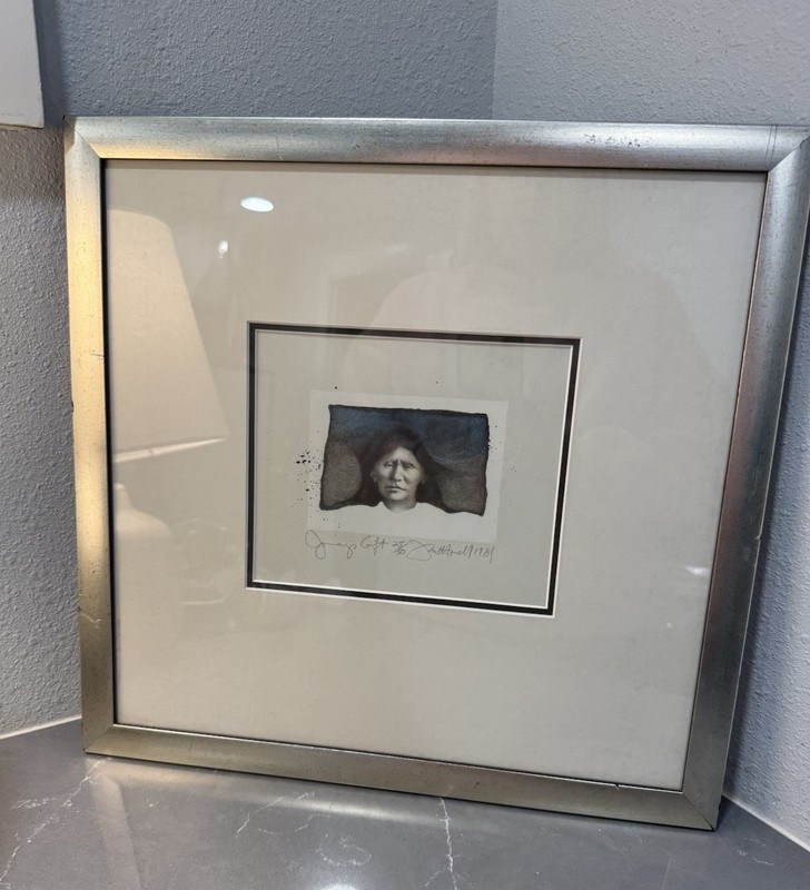 Frank Howell Lithograph «Journey’s Gift, 1981» Signed, Numbered (25/50) & Framed