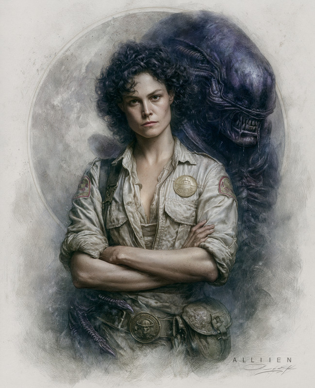 8×10 Character Illustration Art Print – 496071527