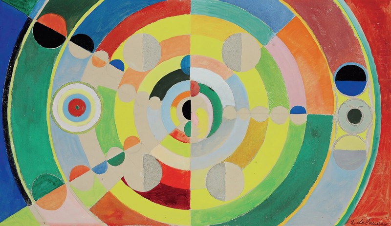 Robert Delaunay: Disc-Relief 22×30 Archival Quality Fine Art Print