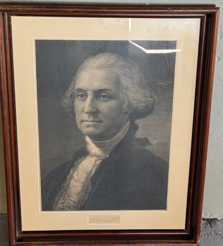 George Washington – Bust Portrait 11lbs 30.2 x 24.25