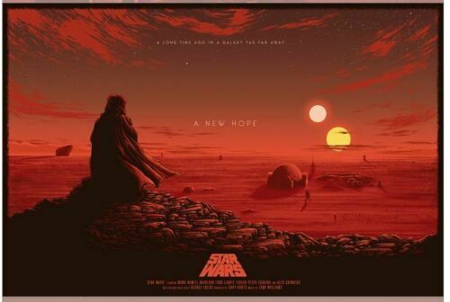 Wondercon 2019 Star Wars A New Hope by Sam Mayle 24×16 Mondo X/150