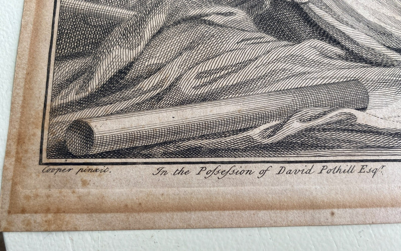18THC ENGRAVED PORTRAIT PRINT OF GENERAL HENRY IRETON/CROMWELL'S SON IN LAW gallery