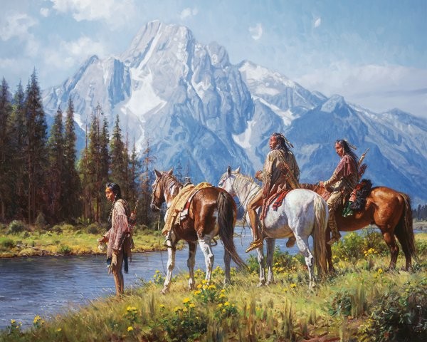 Martin Grelle River’s Edge Open Edition Canvas Giclee