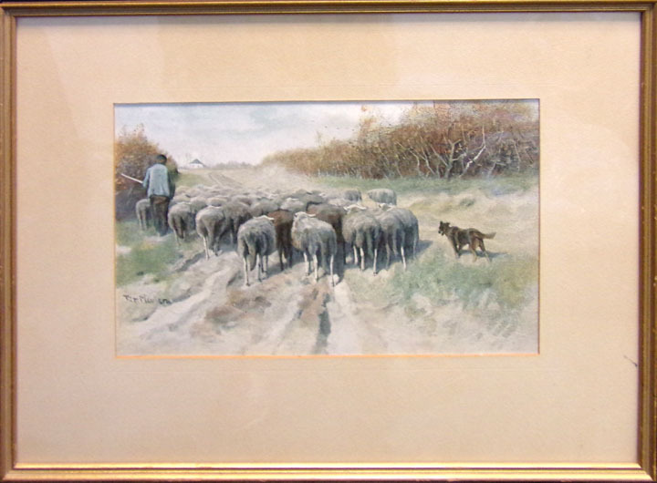 Unknown Artist Untitled Offset Lithograph on paper Make an Offer!!!!