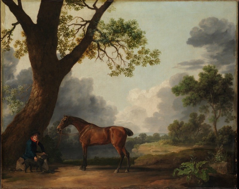 1700s Antique Equestrian Hunt Painting Reproduction Giclee Print Fine Art Paper
