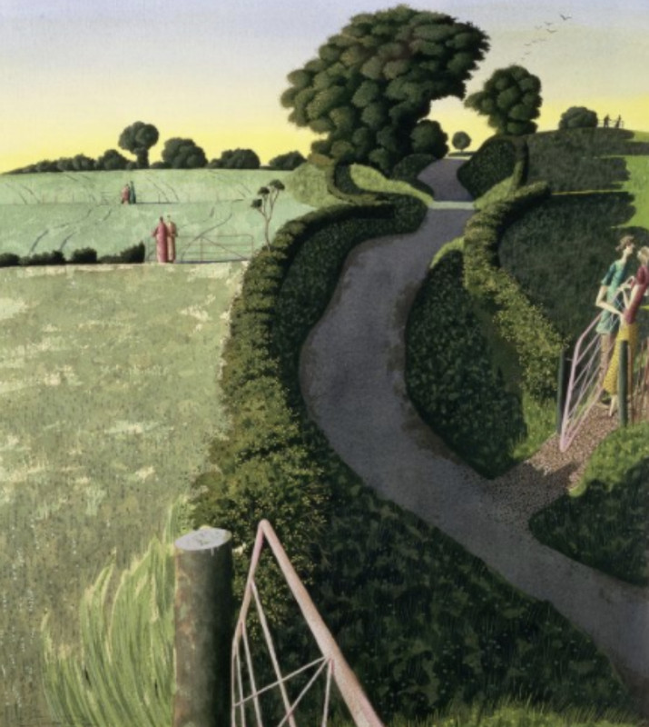 Pagan Rites Of Spring, giclee print by Simon Palmer