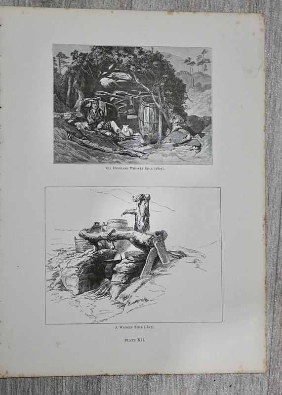 Vintage Print, Whiskey Still, 1870 ca., 26.5 x 35.5 cm. ca. We Sell Guaranteed