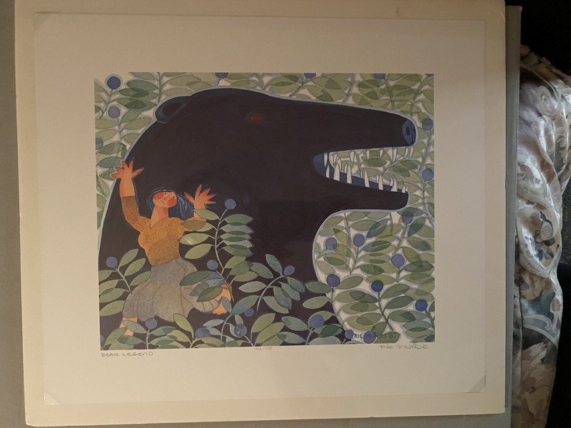BEAR LEGEND | Rie Munoz | Limited Edition Numbered | Ed 950 | #412