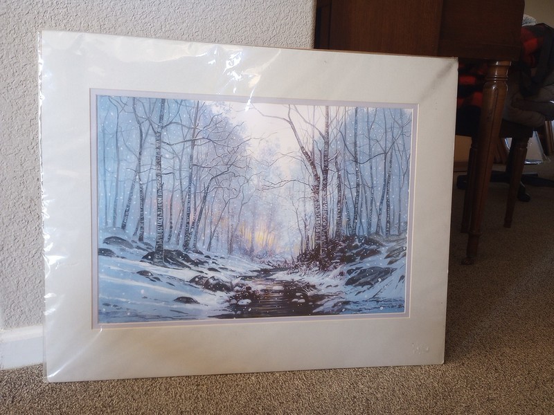 ROBERT FOSTER «Winter Brook» #24/750 with COA /New Unframed