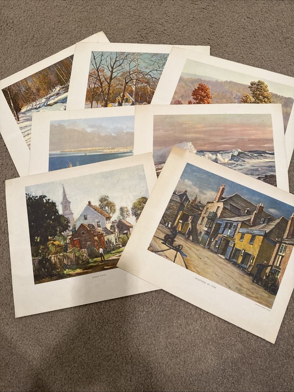 Various Artists Prints Lot 7 Total
