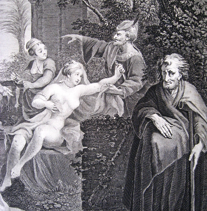 WILLIAM HOGARTH engraving after his painting, "The Pool at Bethesda" , 1772 gallery