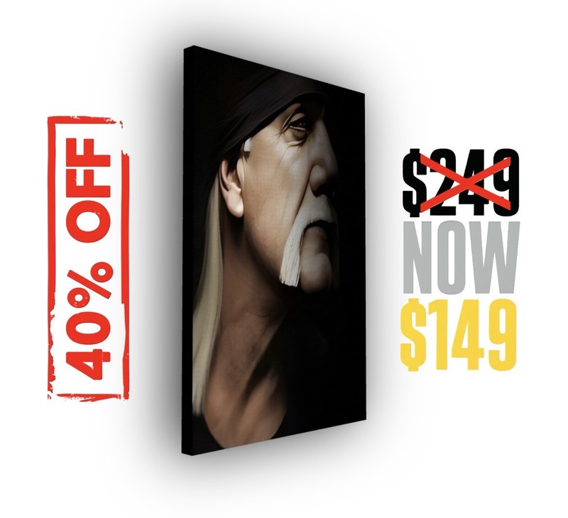 Hulk Hogan Limited Edition Gallery Art