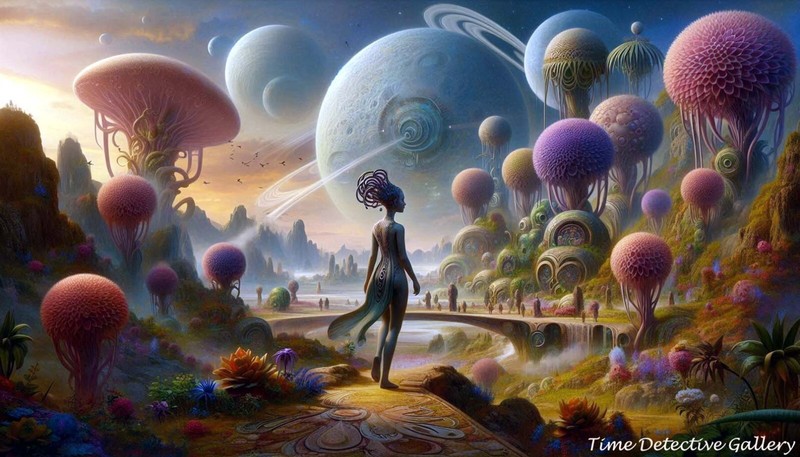 Outer Planet Three – Limited Edition Fantasy Art Print
