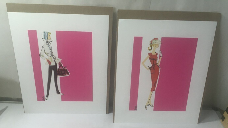 Barbie Sheath Sensations & Winter Holidays Giclee Art Prints